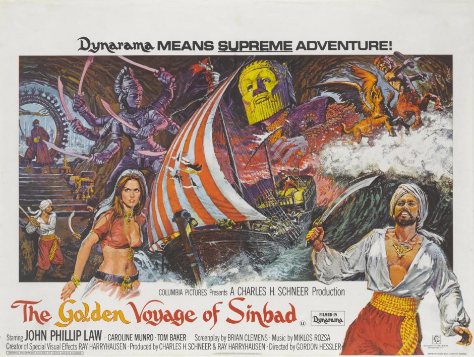 GOLDEN VOYAGE OF SINBAD poster