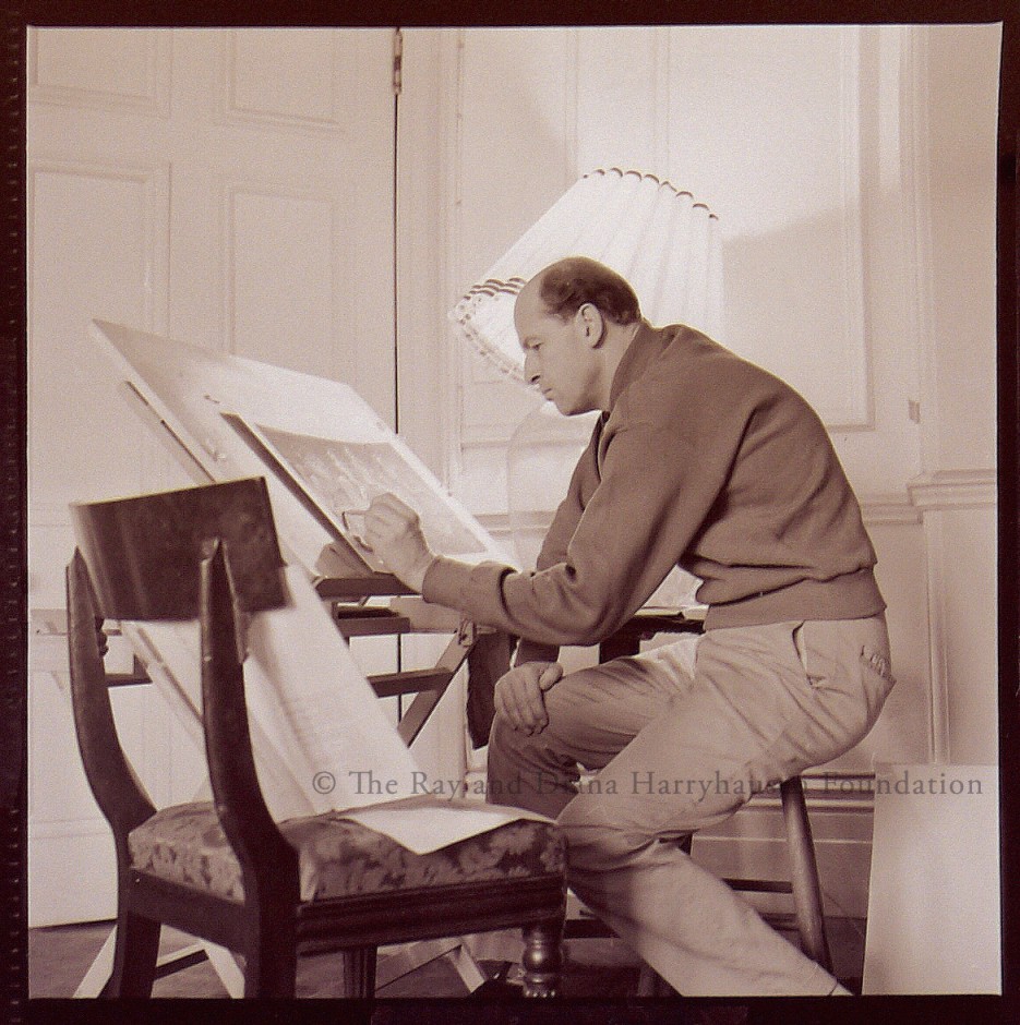 Ray at Easel watermarked